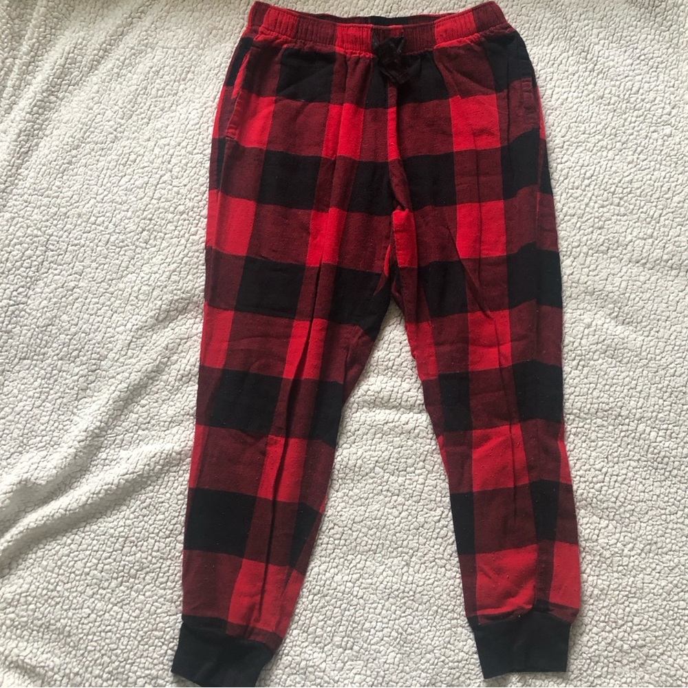 Plaid Christmas Pj Bottoms